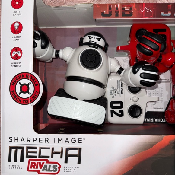 Mecha Rivals Remote Control Ejecting Battle Robots Set - Picture 4 of 14